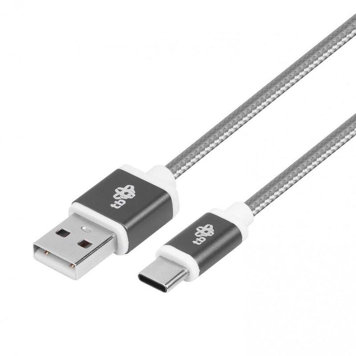 Cable Usb-Usb C 1.5m Gris Sznurek