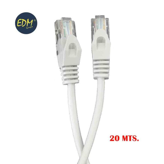 Cable Utp Cat.5e Latiguillo Rj45 "Outex" 20 M