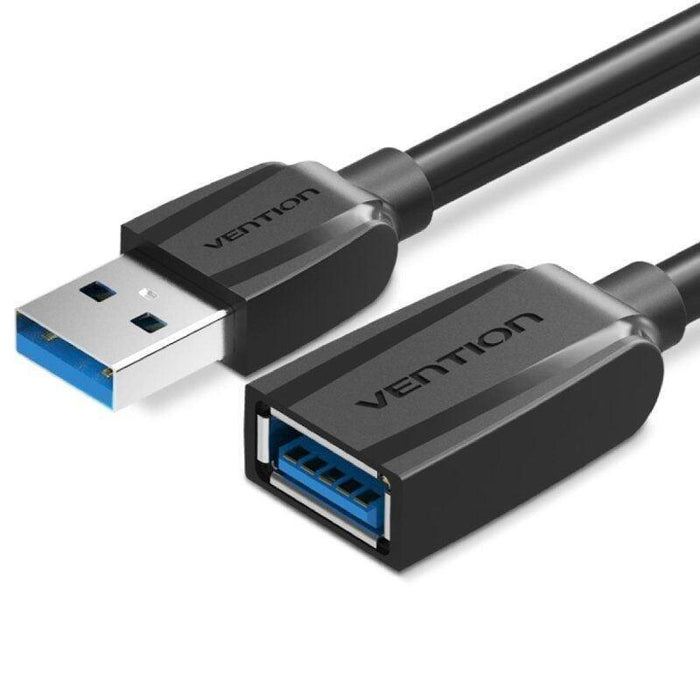 Cable Vention Usb 3.0 Usb Macho A Usb Hembra, 2m (Negro)