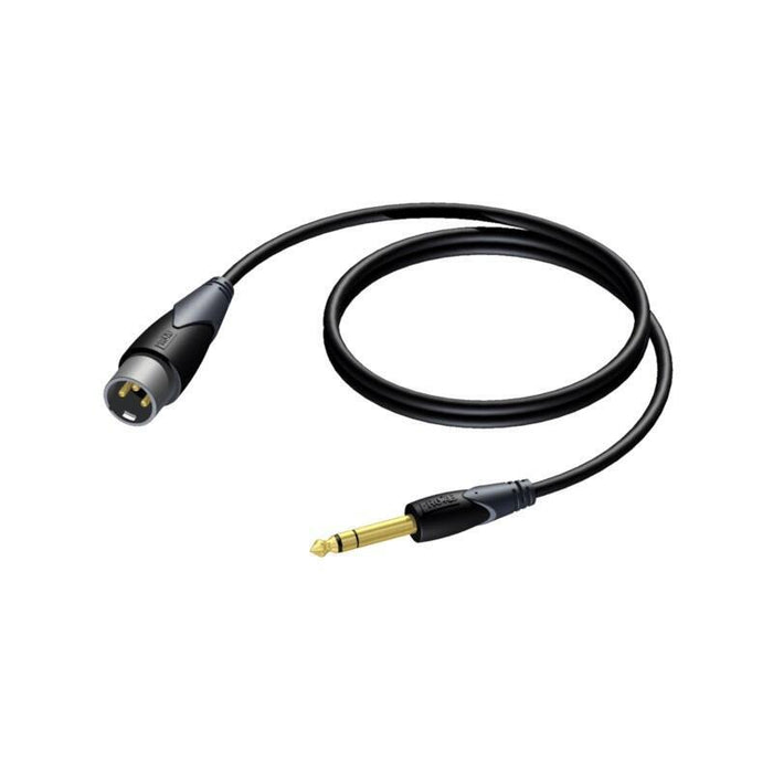 Cable Xlr Macho - 6,3 Mm Jack Macho Stereo 1,5 M - Cla724/1.5