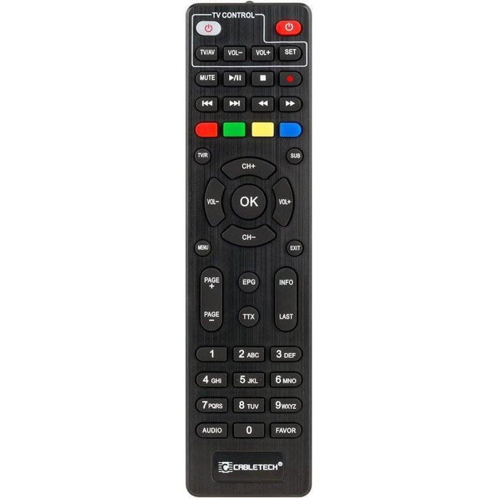 Cabletech Urz0336b Sintonizador Tdt Dvb-T2 H.265 Hevc