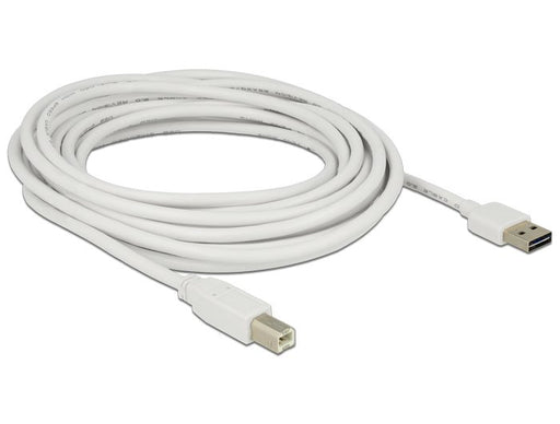 EAN 4043619851553 - DeLOCK 5m, USB2.0-A/USB2.0-B cable USB USB A USB B Blanco imagen 2