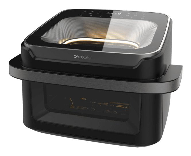 EAN 8447420197590 - Cecotec Cecofry Advance 10000 Full Vision Doble 10 L Independiente 2200 W Freidora de aire caliente Negro imagen 4