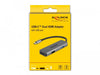 EAN 4043619877805 - DeLOCK 87780 base para portátil y replicador de puertos Alámbrico USB 3.2 Gen 1 (3.1 Gen 1) Type-C Gris imagen 3