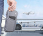 EAN 4024023201875 - TROIKA SAFE FLIGHT Bolso para documentos Gris Poliéster imagen 6