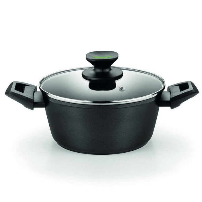 Cacerola Alta Monix Green M480320 Ø20cm Aluminio Forjado Apta Para Inducción