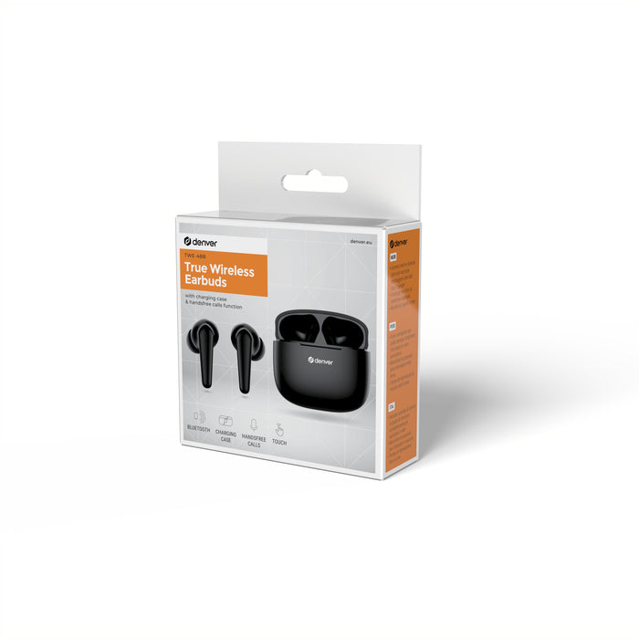 EAN 5706751076435 - Denver TWE-48B Auriculares True Wireless Stereo (TWS) Dentro de oído Llamadas/Música Bluetooth Negro imagen 8