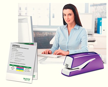 EAN 4002432111350 - Leitz NeXXt WOW grapadora eléctrica 10 hojas imagen 5