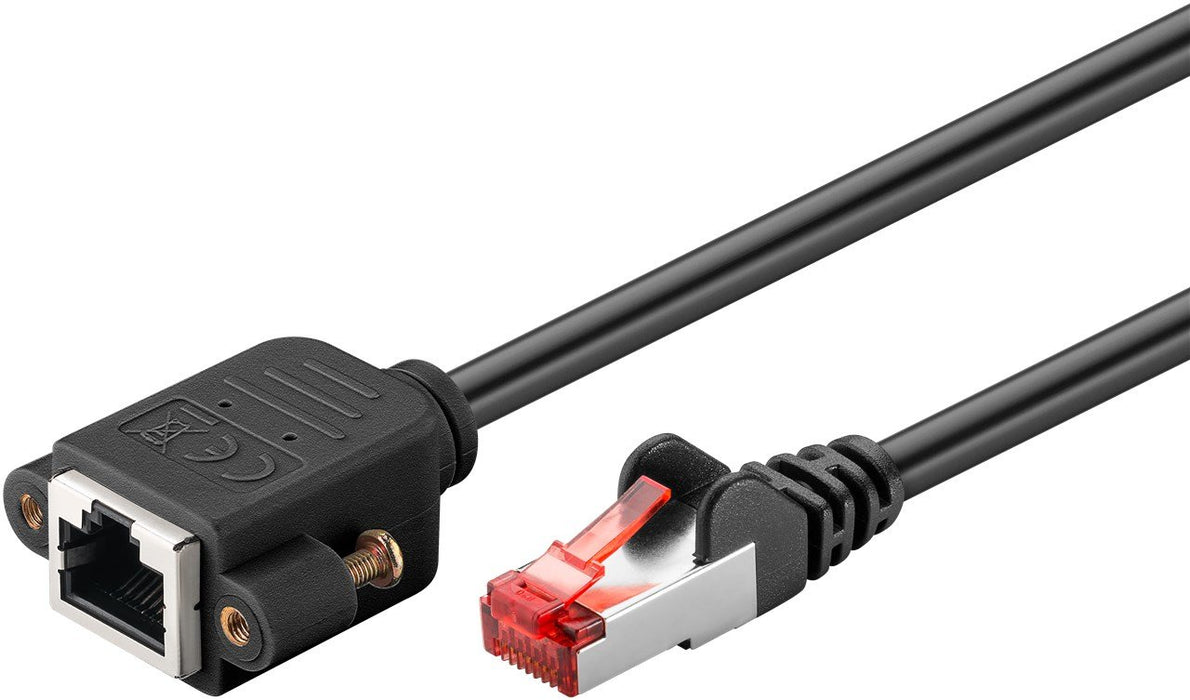 EAN 4040849656392 - Goobay 65639 cable de red Negro 3 m Cat6 S/FTP (S-STP) imagen 2