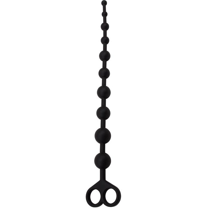 Cadena Anal 30.8 X 2.4 Cm Silicona Negro