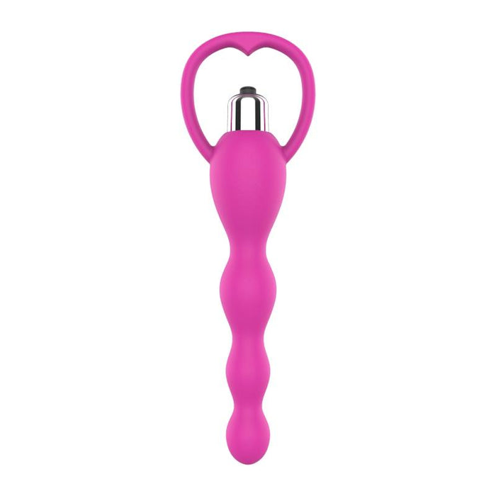 Cadena Anal Con Vibración Rosa