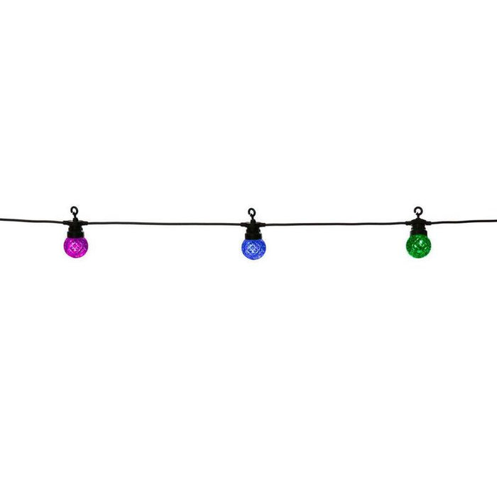 Cadena De Luces Inteligentes Para Exteriores Lbm 12m - 25 X Facetas Del Globo