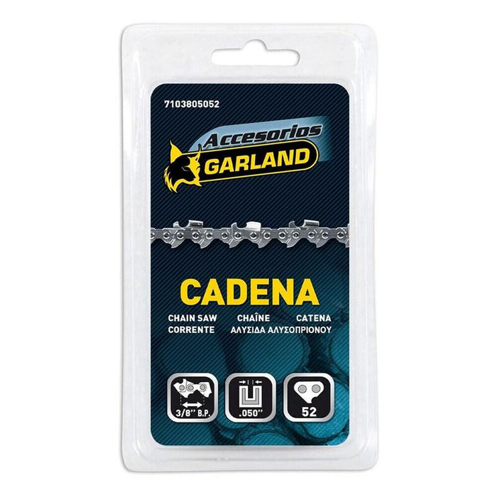 Cadena De Motosierra Para Espada 14 Pulg / 35 Cm, 52 Eslabones, 3/8 Pulg B.P., Espesor 0,050 Pulg / 1,3 Mm