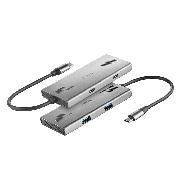 EAN 8435430624458 - NGS WONDERDUO-C USB Tipo C 5000 Mbit/s Plata imagen 4