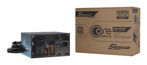 EAN 4711173879114 - Seasonic CORE GC-850 ATX 3.1 unidad de fuente de alimentación 850 W 20+4 pin ATX Negro imagen 1