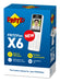 EAN 4023125030109 - Fon X6 Teléfono DECT Identificador de llamadas Blanco imagen 5
