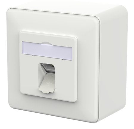 EAN 4251394673011 - METZ CONNECT 130E370027-I toma de corriente RJ-45 Blanco imagen 1