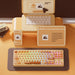 EAN 6978414651764 - Akko Bun Wonderland TAC87 teclado Juego USB + RF Wireless + Bluetooth QWERTY Inglés de EE. UU. Naranja imagen 4