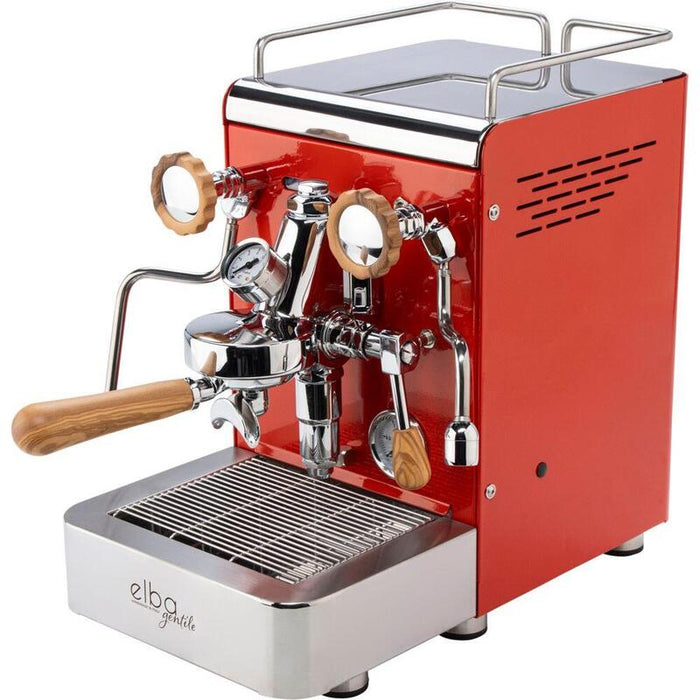 Cafetera Espresso Elba Gentle Ral3020 Rojo Tráfico