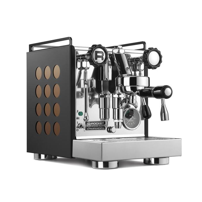 Cafetera Espresso Rocket Appartamento Negro / Kupfer
