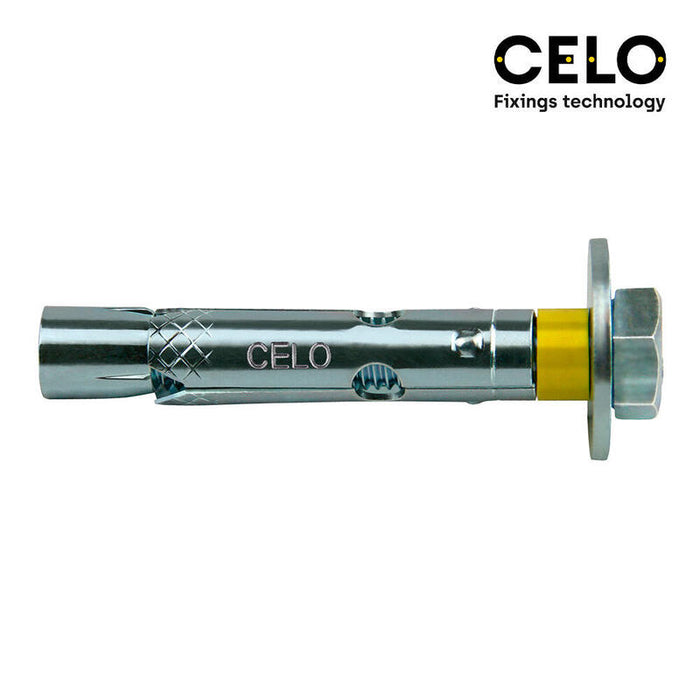 Caja 250 Uds. Anclaje Dynabolt Tornillo M6 Ø8x45mm Zincado Celo