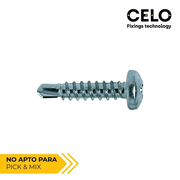 Caja 250 Unid. Punta Broca Alomada (Rosca Chapa) Philips Din/Ref 7504n Ø5,5x32mm Zincado Celo