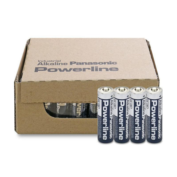 Caja 48 Pilas - Batería Panasonic Powerline Aa Mignon 12 Blisters 4 Pilas