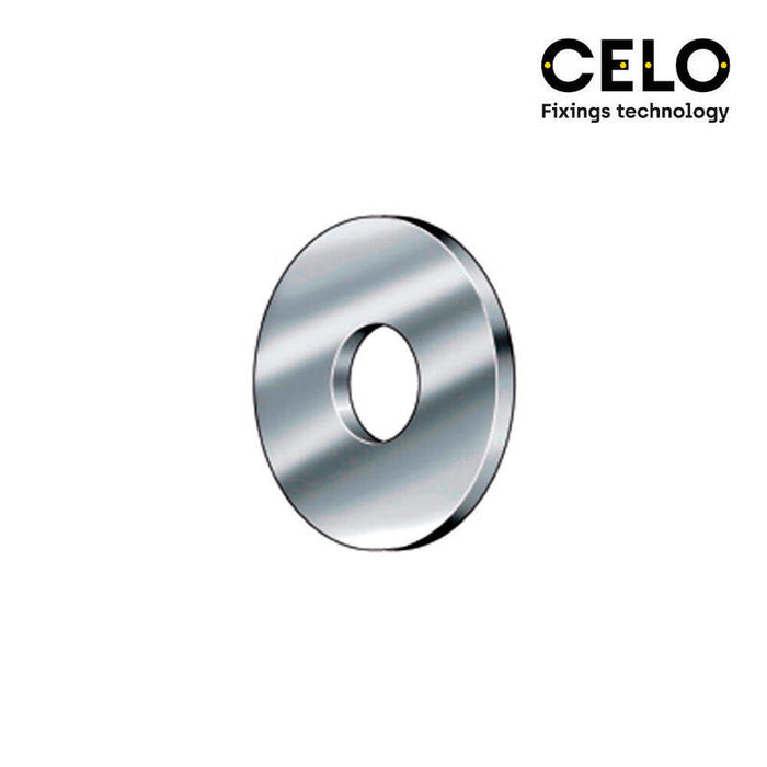 Caja 500 Unid. Arandela Carrocero Din/Ref 9021 Ø4mm Zincado Celo