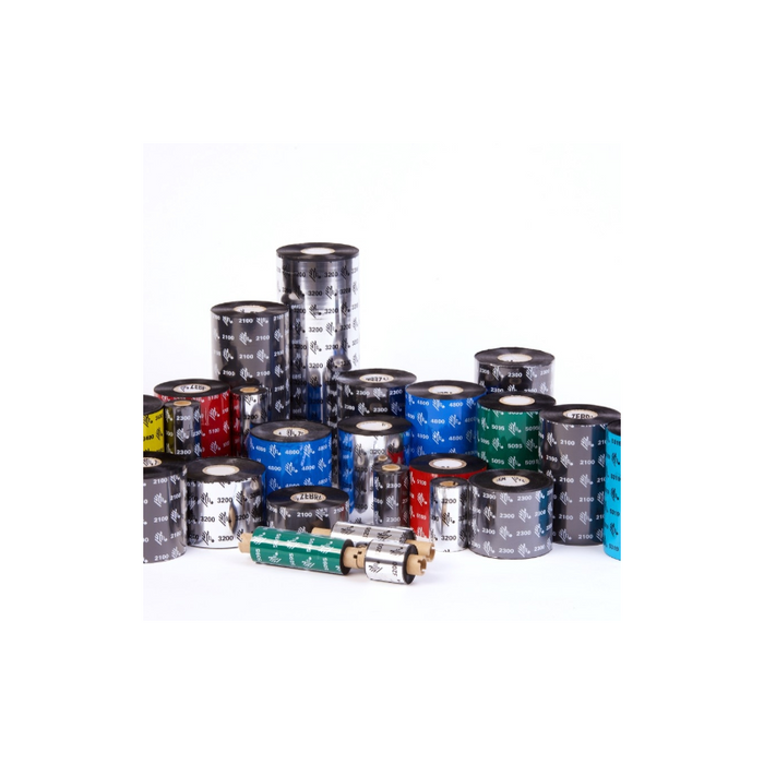 Caja 6 Ribbon Cera Resina 110 Mm - Mid Range