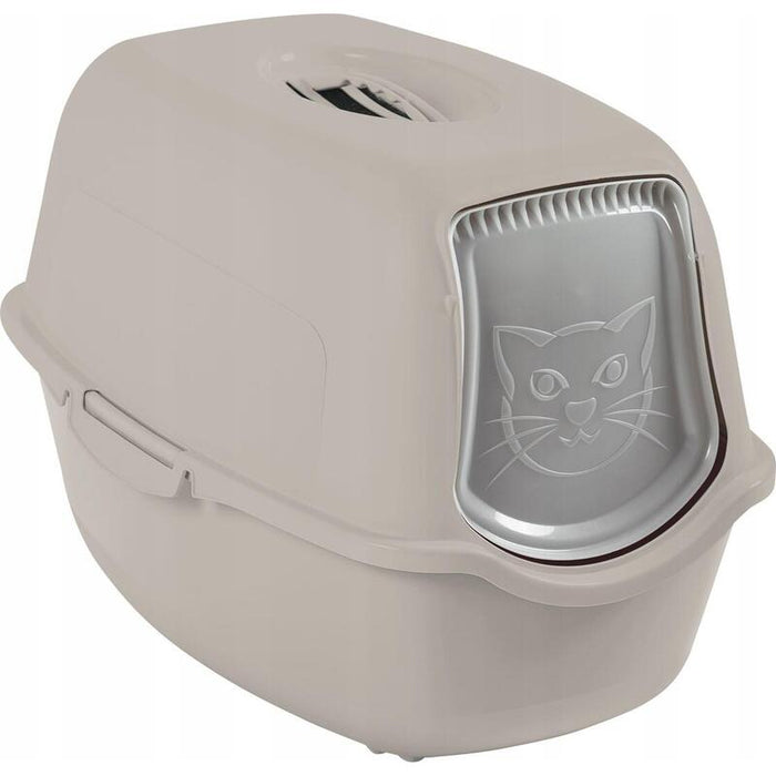 Caja De Arena Con Cubierta  Rotho Bailey  Beige