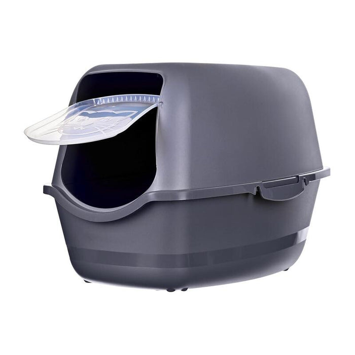 Diamentiq Baya Anthracite -  Caja De Arena Para Gatos - 55,5 X 40 X 38,7 Cm