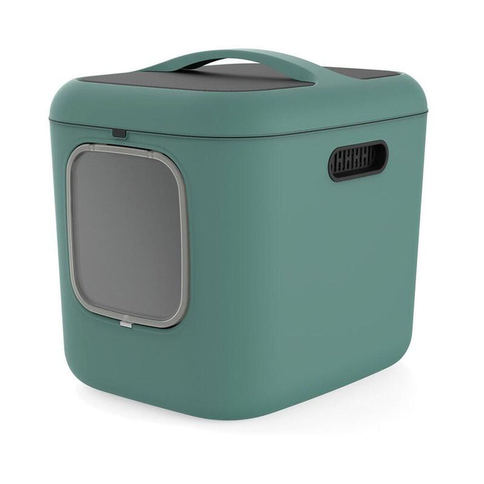 Caja De Arena Rotho Biala Xl Green  Para Gatos