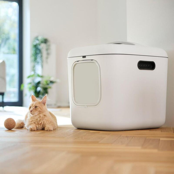 Caja De Arena Rotho Biala Xl White Gatos