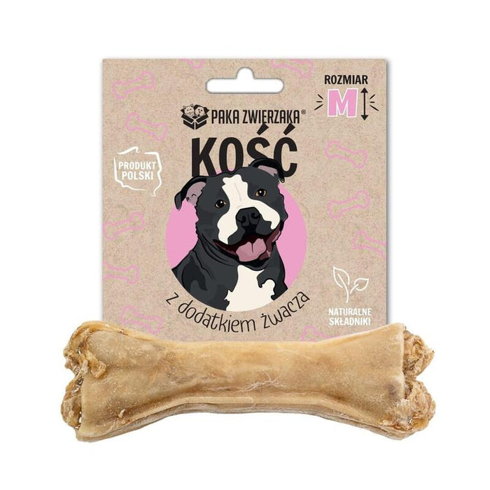 Caja De Hueso Para Mascotas Con Adición De Un Diente M-12 Cm 55g