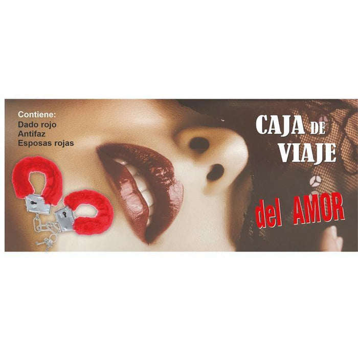Caja Del Amor Con Esposas, Dado Y Antifaz