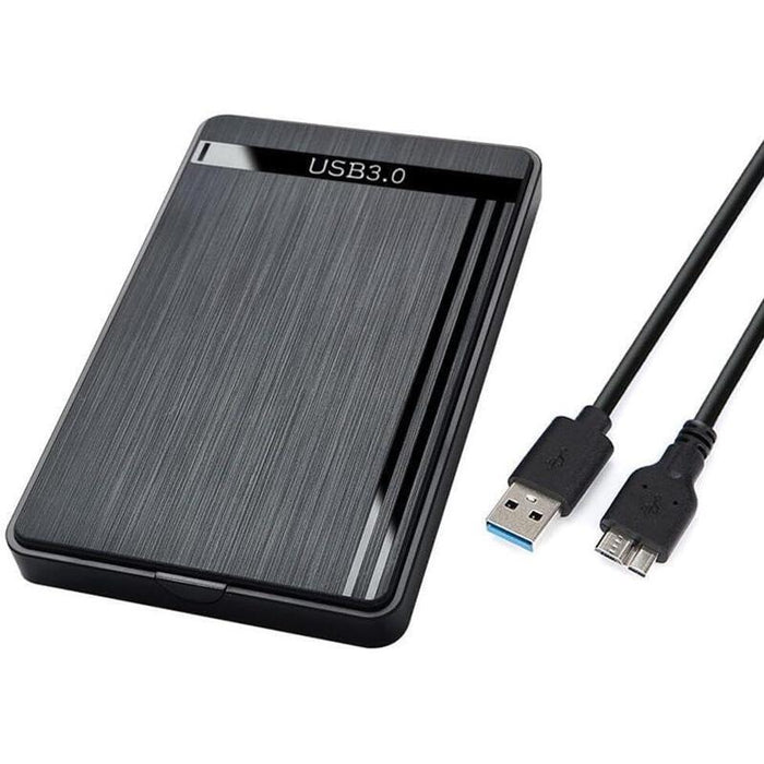 Caja Externa Para Disco Hdd / Ssd 2.5'" - Usb 3.0 - Sin Tornillos - Negro