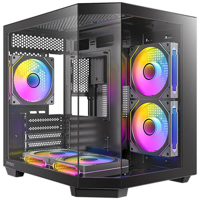 Caja Micro Atx Antec Cx M2 Argb Usb3.0 Sin Fuente Negro