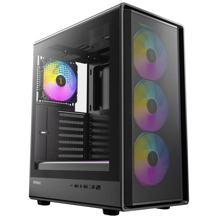 Caja Micro Atx Antec P6 Neo Argb Usb3.0 Sin Fuente Negro