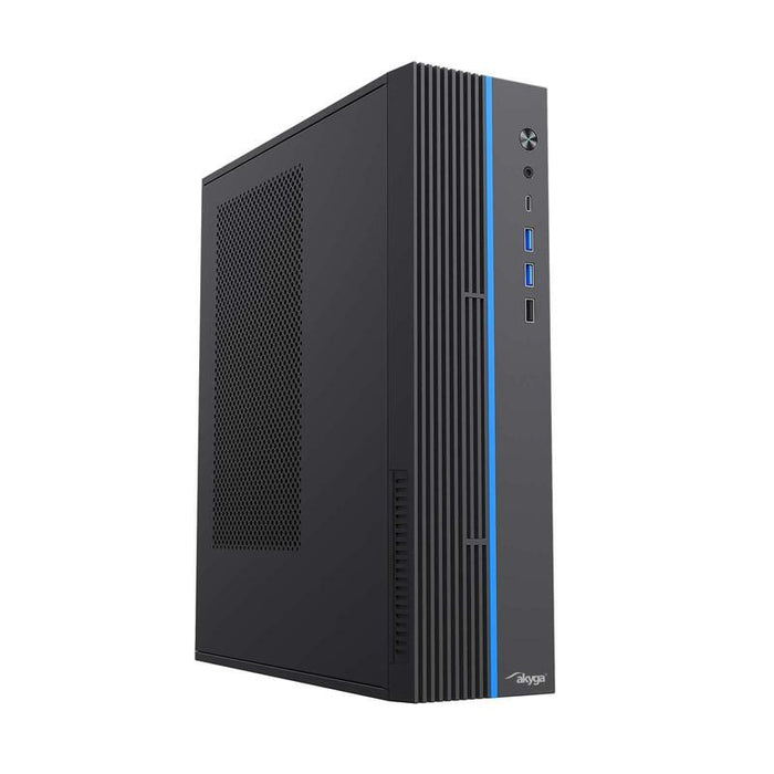 Caja Pc  Akyga Case Sff Ak-302-01bl Usb-C + 2x Usb 3.0 + Usb 2.0 Negro W O Psu
