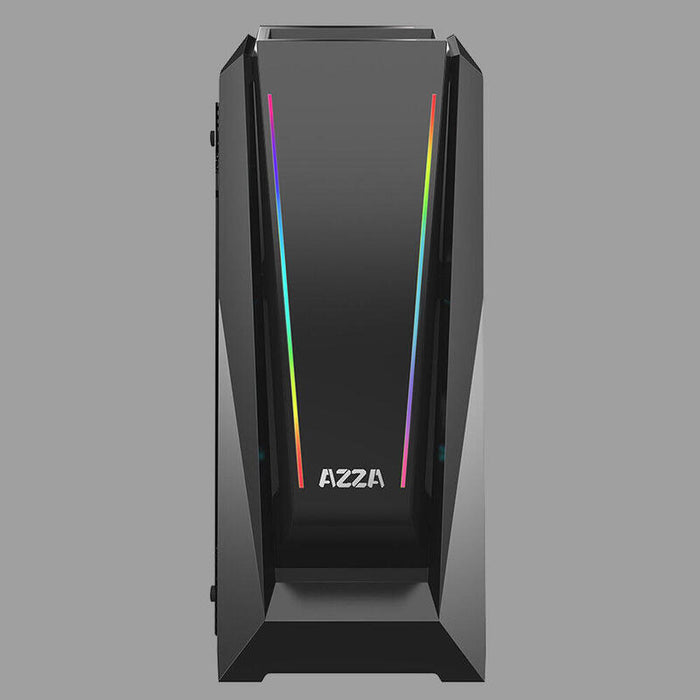 Caja Pc Azza Midi Atx Chroma 410a (B/Win) 1x Rgb  Csaz-410a