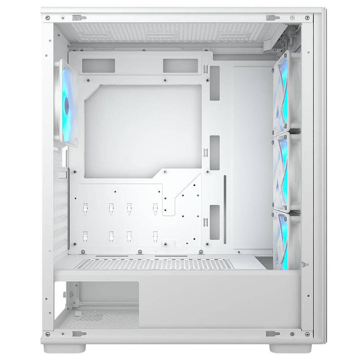 Caja Pc Cougar Miditorre Mx220 Rgb Blanca
