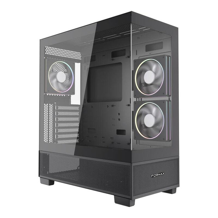 Caja Pc Gembird Gaming Computer Case Fornax X550 2xusb 3.0+ Tipo C 9x Fan Pwm+Argb