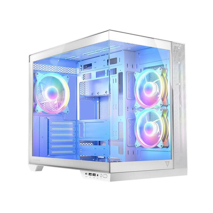 Caja Pc Modecom Volcano Panorama Apex Argb 3f Biala