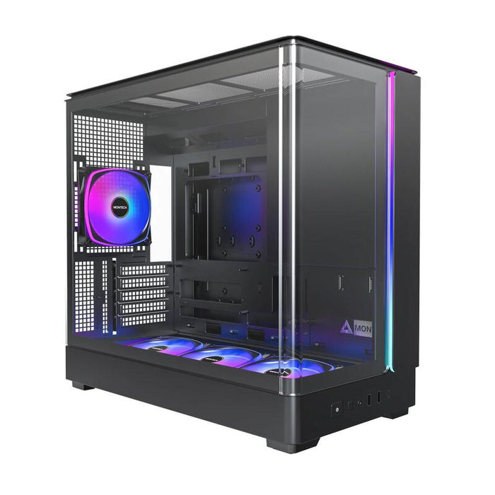 Caja  Pc Montech King 15 Pro Negra King 15 Pro (B)