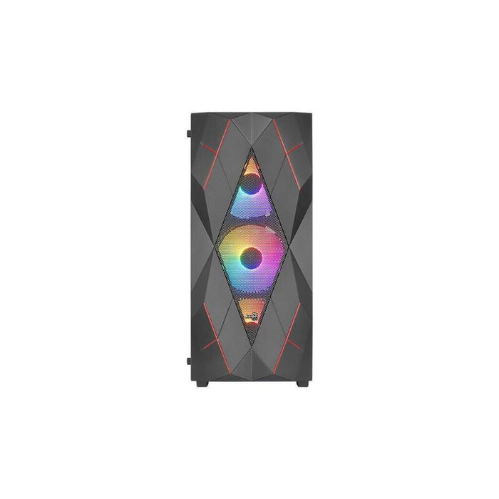 Caja Pc Obudowa Volcan Negro Mid Tower Rgb