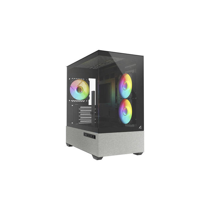 Caja Pc Sharkoon Mk7 Argb Negra, Vidrio Templado X 2 4044951044313