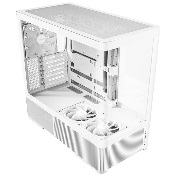 Caja Semitorre Atx Antec Constellation C6 Curve Rgb Con Paneles De Cristal (Blanco)