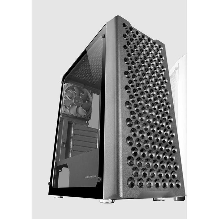 Caja Semitorre Atx Mcvpro Argb Negro Mars Gaming Bahías Int:2x3'5/4x2'5/ 1xusb3.0, 2xusb2.0/ Hd Audio In/Out/ Sin Fuente De Alimentación