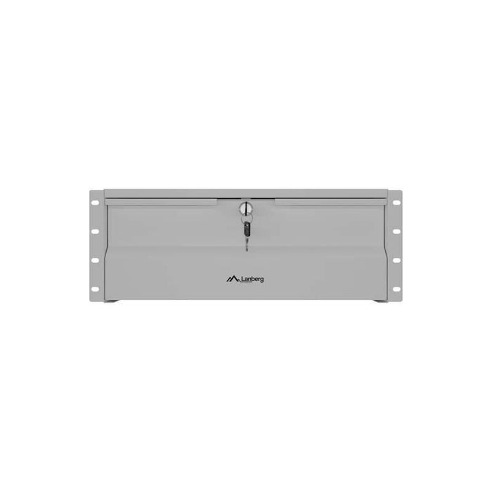 Cajón Para Armarios Rack 19" 4u 360 Mm Gris Lanberg (4u/483 × 360 Mm, Capacidad De Carga Hasta 90 Kg, Montaje De 4 Puntos)