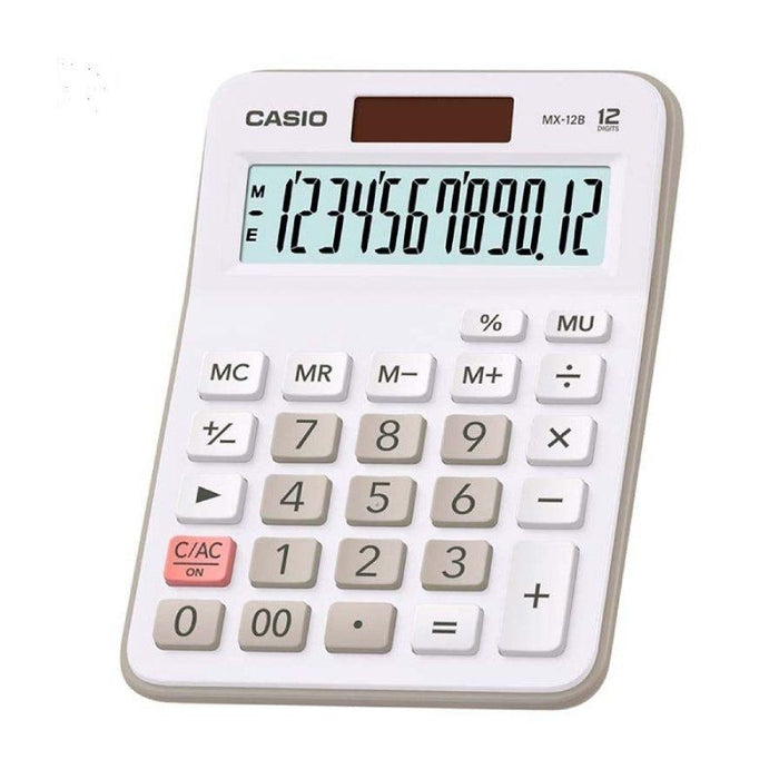 Calculadora Casio Mx-12b-W-Ec Blanca